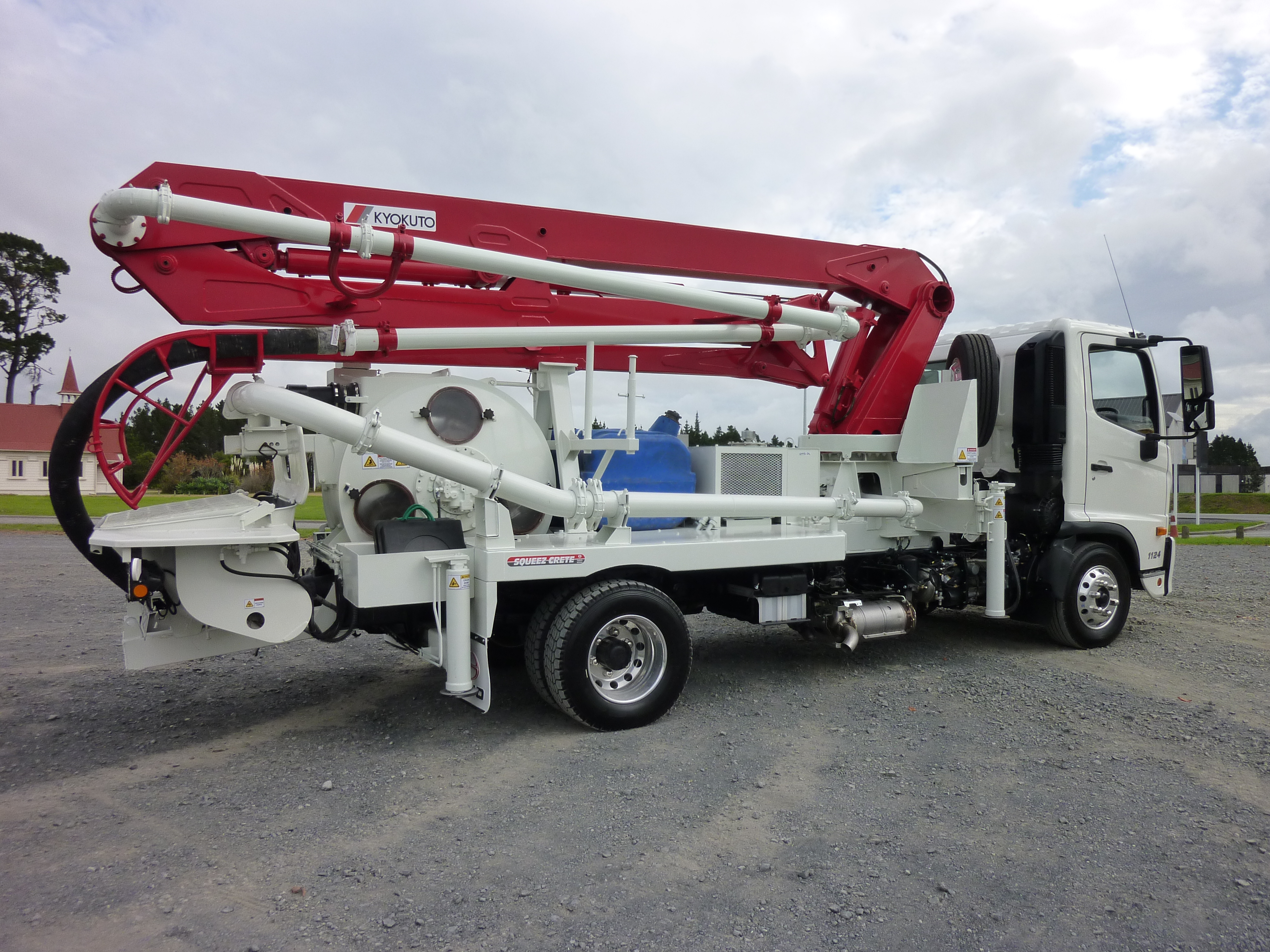 PH65-19 Squeeze Type Kyokuto Concrete Boom Pump