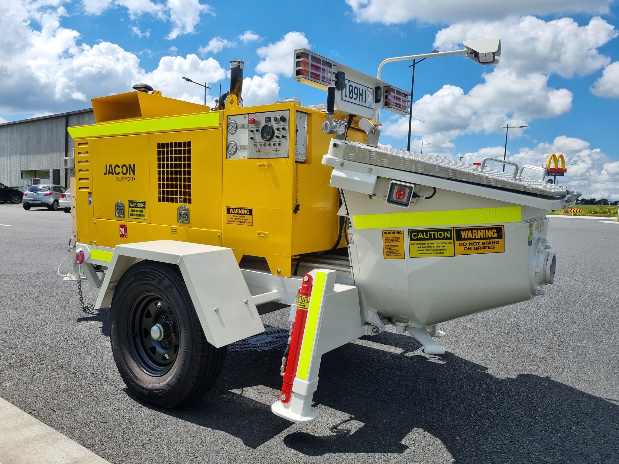 S45 Jacon Trailer Pump