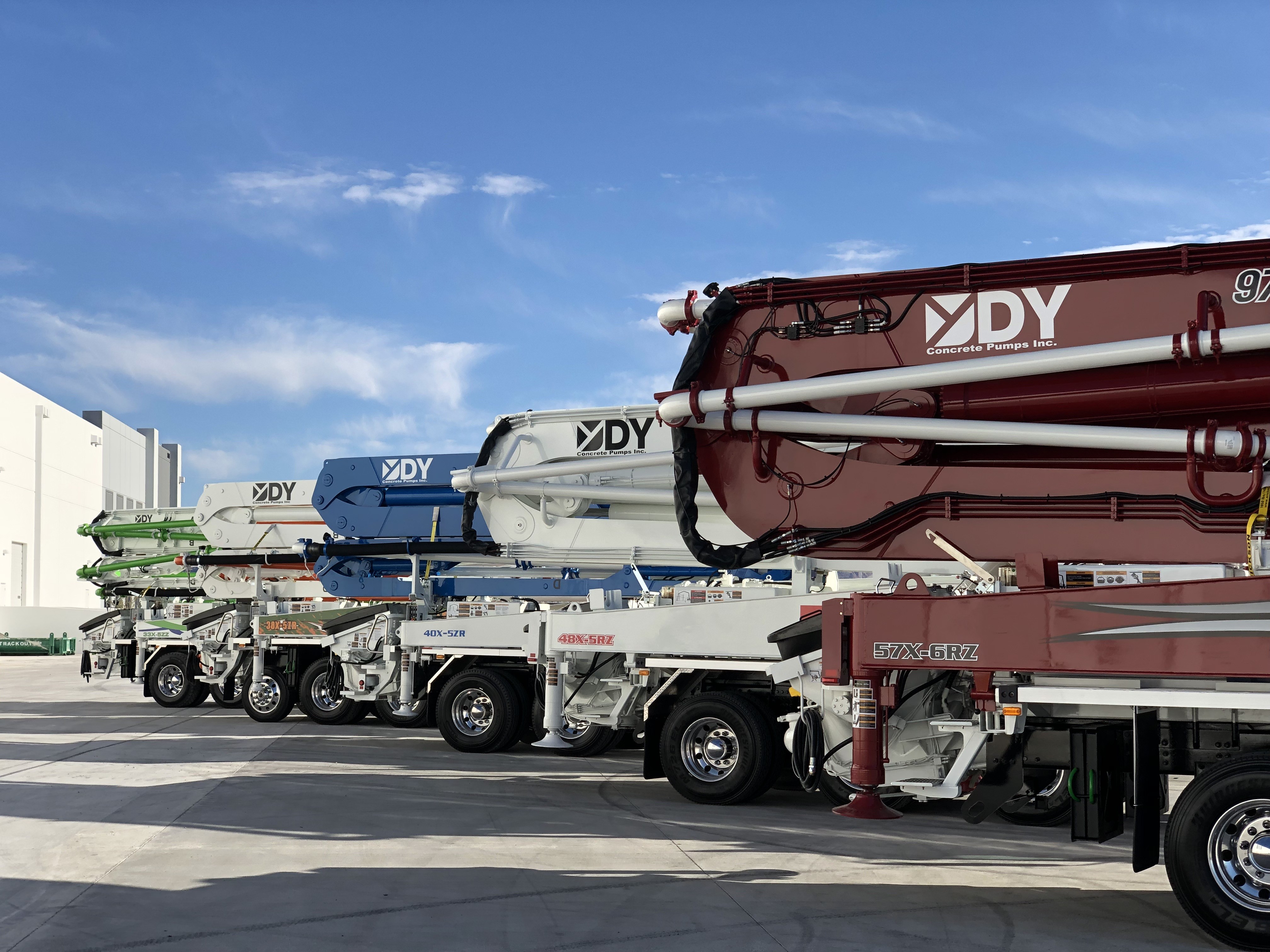 DCP40X-5ZR DY Concrete Boom Pump