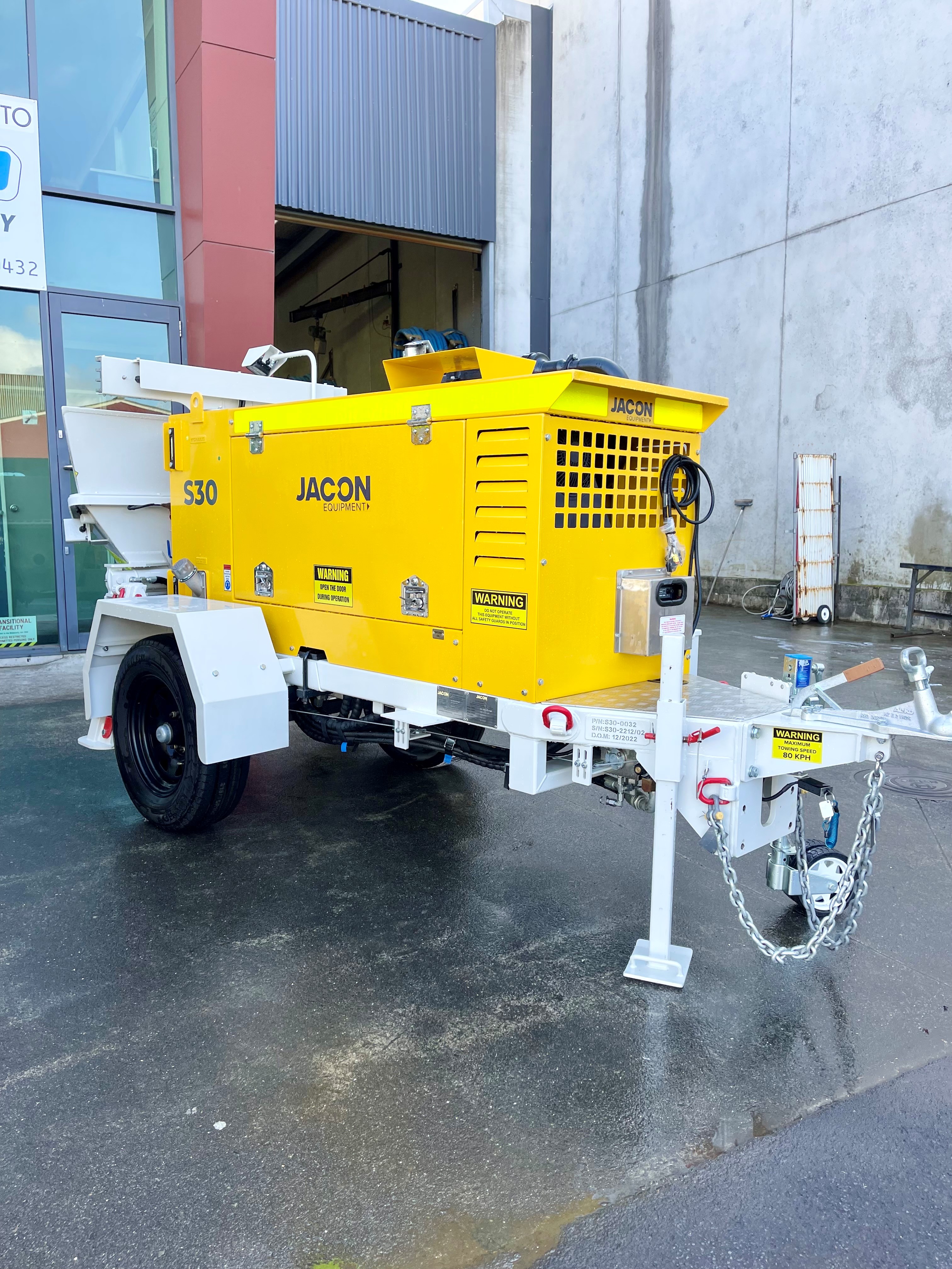 S30 Jacon Trailer Pump