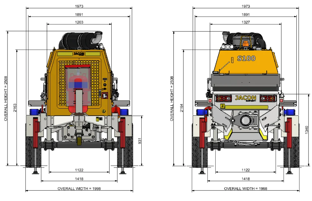 S100 Jacon Trailer Pump